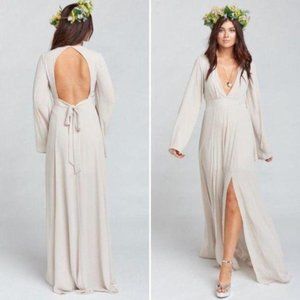 Show Me Your Mumu Venus Long Sleeve Flare Dress S